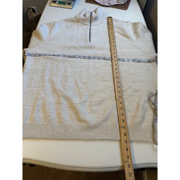 Goodfellow & Co Men’s Quarter Zip Sweater size XXL - Picture 4 of 5